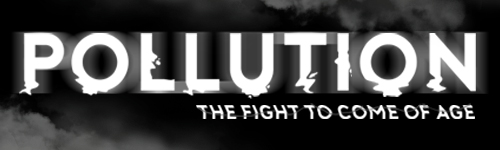 Pollution title banner